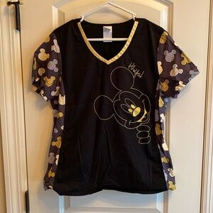 Disney Scrub Top